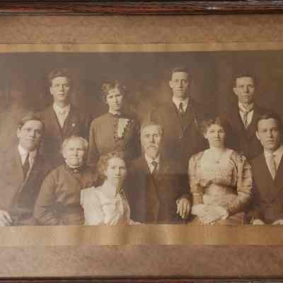 Siebert Family Framed Photo by Imes