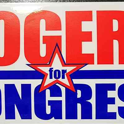 Rogers for Congress Bumper Sticker