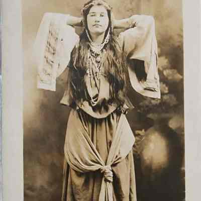 Portrait of a Woman RPPC by Newman