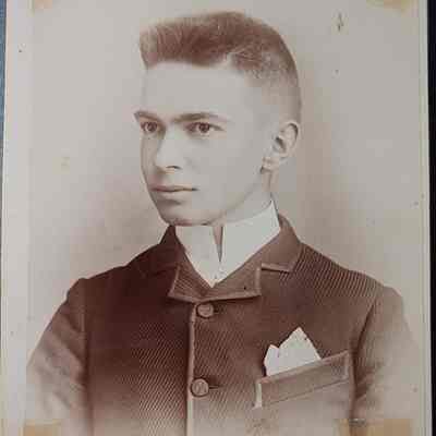 G.M. Phirsen Cabinet Card by Metropolitan Art Gallery