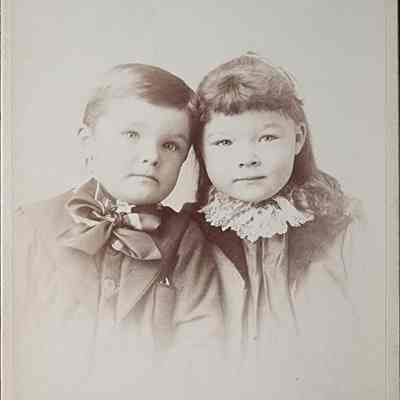 Ford and Fannye Parmelee Cabinet Card by Cassey & Riley