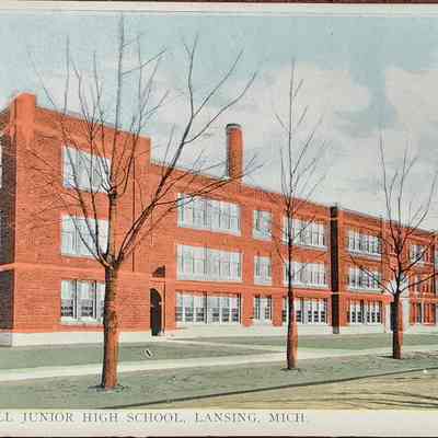 Pattengill Junior High School, Lansing, Mich.,Postcard