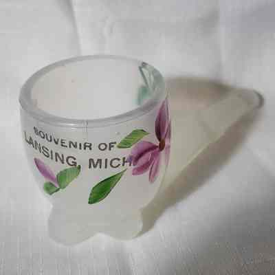 Lansing, Mich. Souvenir Glass Pipe