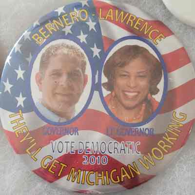 Bernero-Lawrence Jugate Button