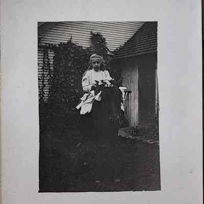 Girl on a Pony RPPC