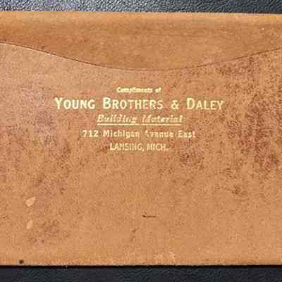 Young Brothers & Daley Leather Wallet
