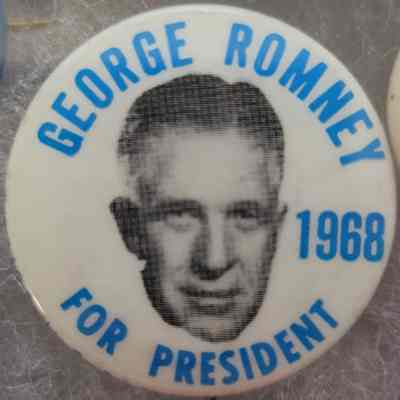 George Romney for President 1968 Button