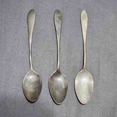 Goldie Call 1914 High School Graduation Silver Spoons