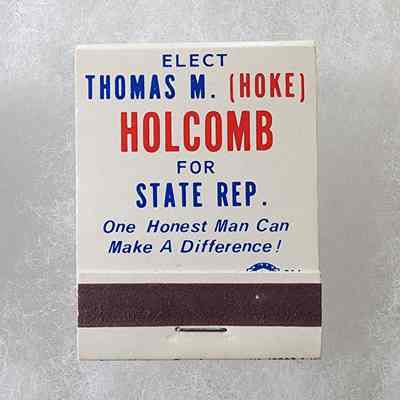 Elect Thomas M. Holcomb State Rep Matchbook
