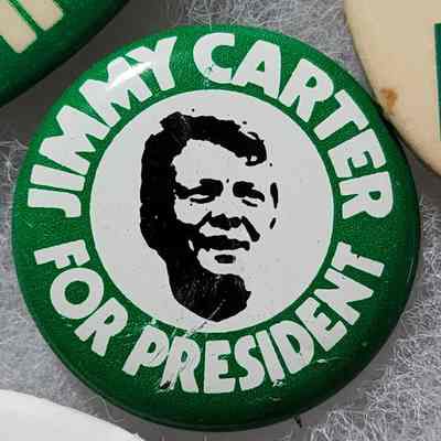 Jimmy Carter for President Button