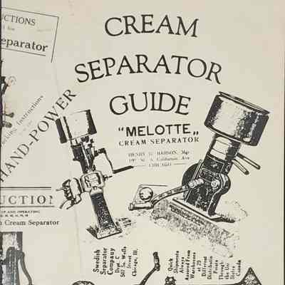 Cream Separator Guide Booklet