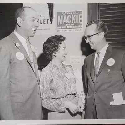 Otis Smith and John C. Mackie Press Photograph