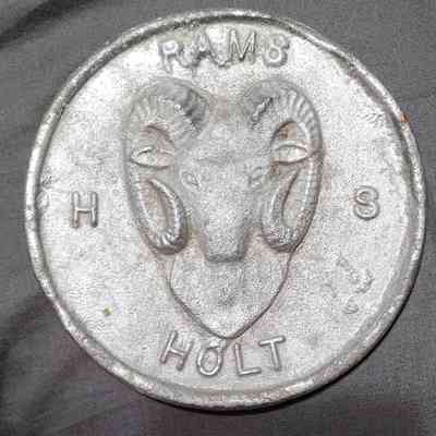 Holt Rams 6" Medallion