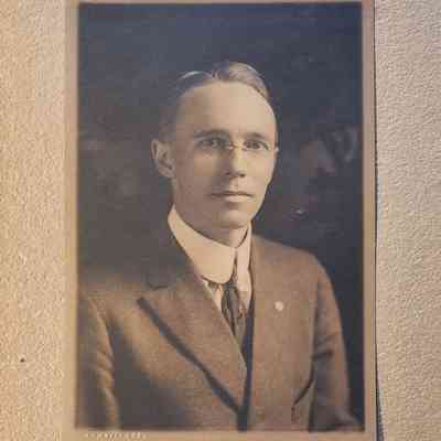 Theron P. Chase Card Photo by Hayes