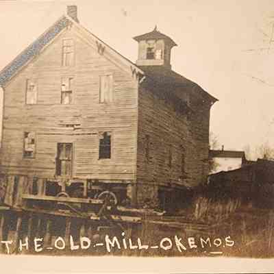 The Old Mill, Okemos, RPPC