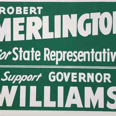 Merlington-Williams Coattail Poster