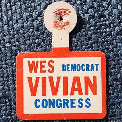 Wes Vivian Congress Tab