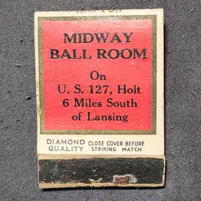 Midway Ball Room Matchbook