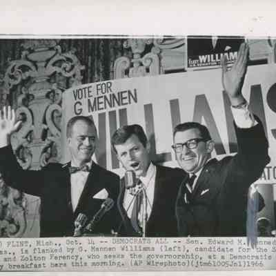 Kennedy-Williams-Ferency Press Wire Photograph