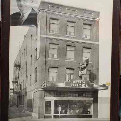Hotel Detroit Framed Photo by Leavenworth