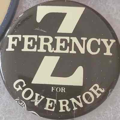 Ferency for Governor Button