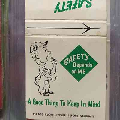 Oldsmobile Safety Matchbook