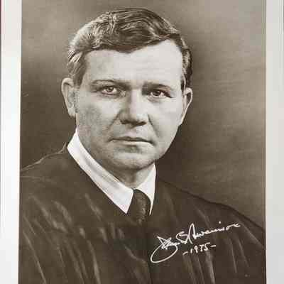 John B. Swainson Signed Photograph