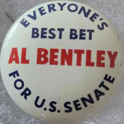 Al Bentley U.S. Senate Button