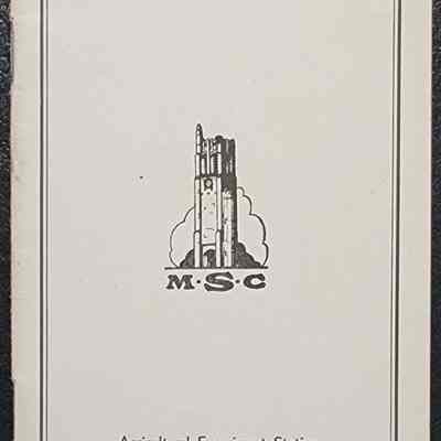 Available Bulletins MSC Extension, 1940