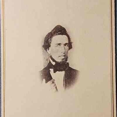Portrait of a Man CDV by Hall