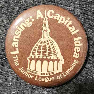 Lansing: A Capital Idea, The Junior League of Lansing Button