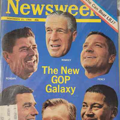 Newsweek, 1966 Magazine, Romney