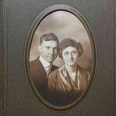 Albert and Myrtle Baldwin Photo by Slocum