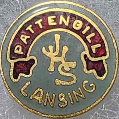 Pattengill Junior High School, Lansing, Enamel Pin
