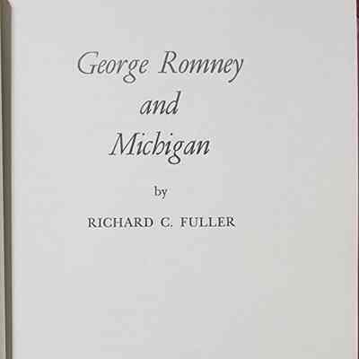 George Romney and Michigan by Fuller (1966)