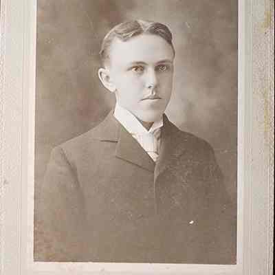 Chas. A. Eawer Card Photo by Hatton