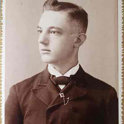 Geo. L. Flirum Cabinet Card by Savigny and Christmas