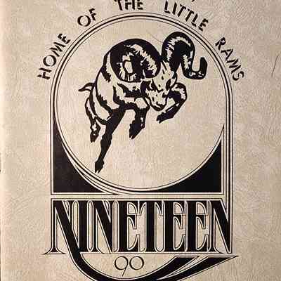 Hope Middle School Yearbook, 1990