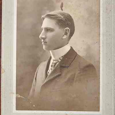 C.E. Townsend Card Photo by Hatton