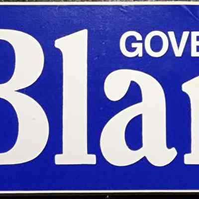 Governor Blanchard Bumper Sticker