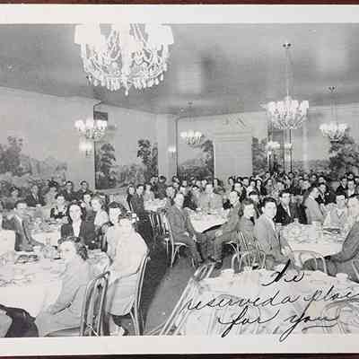 Annual May Breakfast, Acme Business College, Postcard