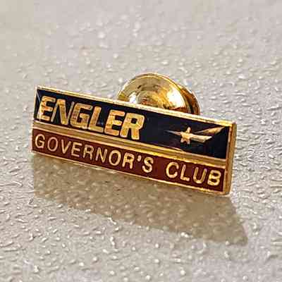 Engler Governor's Club Lapel Pin