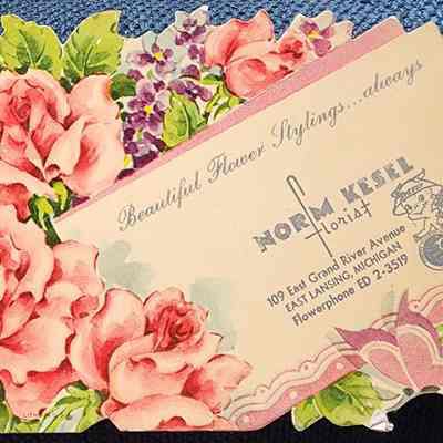 Norm Kesel Florist Blotter