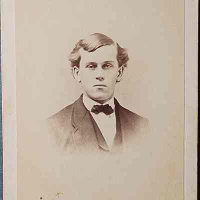 Portrait of a Man CDV by Hall