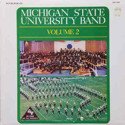 Michigan State University Band Volume 2 Record (1963)