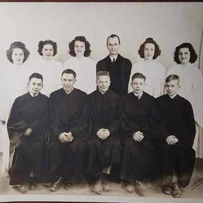 Portrait of a Group by Derby