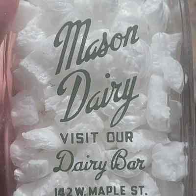 Mason Dairy Square Pyro Quart