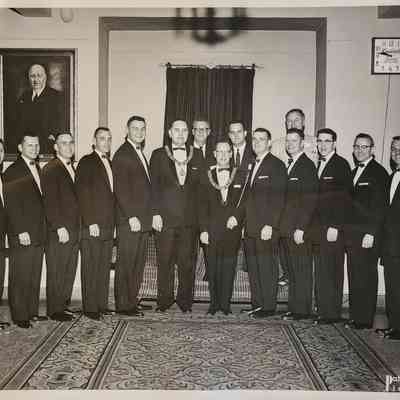 Lansing Elks Lodge Members Photograph by Mitchell