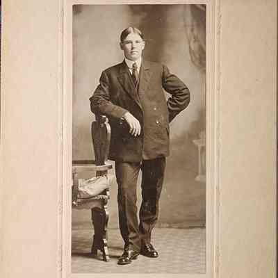 Portrait of a Man Card Photo by Riley