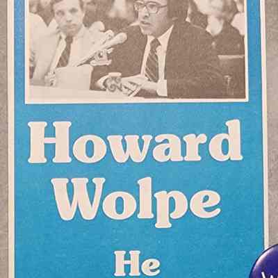 Howard Wolpe Congressman Pamphlet